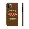 CLEAN HEART PHONE CASE